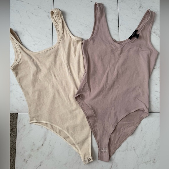Forever 21 Tops - FOREVER 21 Bodysuit tank tops; size small and medium